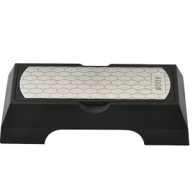 Diamond Double-sided Sharpening Stone 400#/1000# with Coarse And Fine Grit And Non-slip Base - Suitable for Kitchen Knives, Chisels, Axes