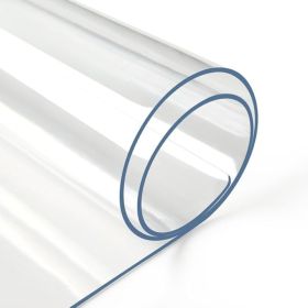 Clear Table Protector Mat -1.5mm Thickness Waterproof Heavy Duty PVC Table Cover For Dining Room Table (Option: 1.5mm-36x59inches)